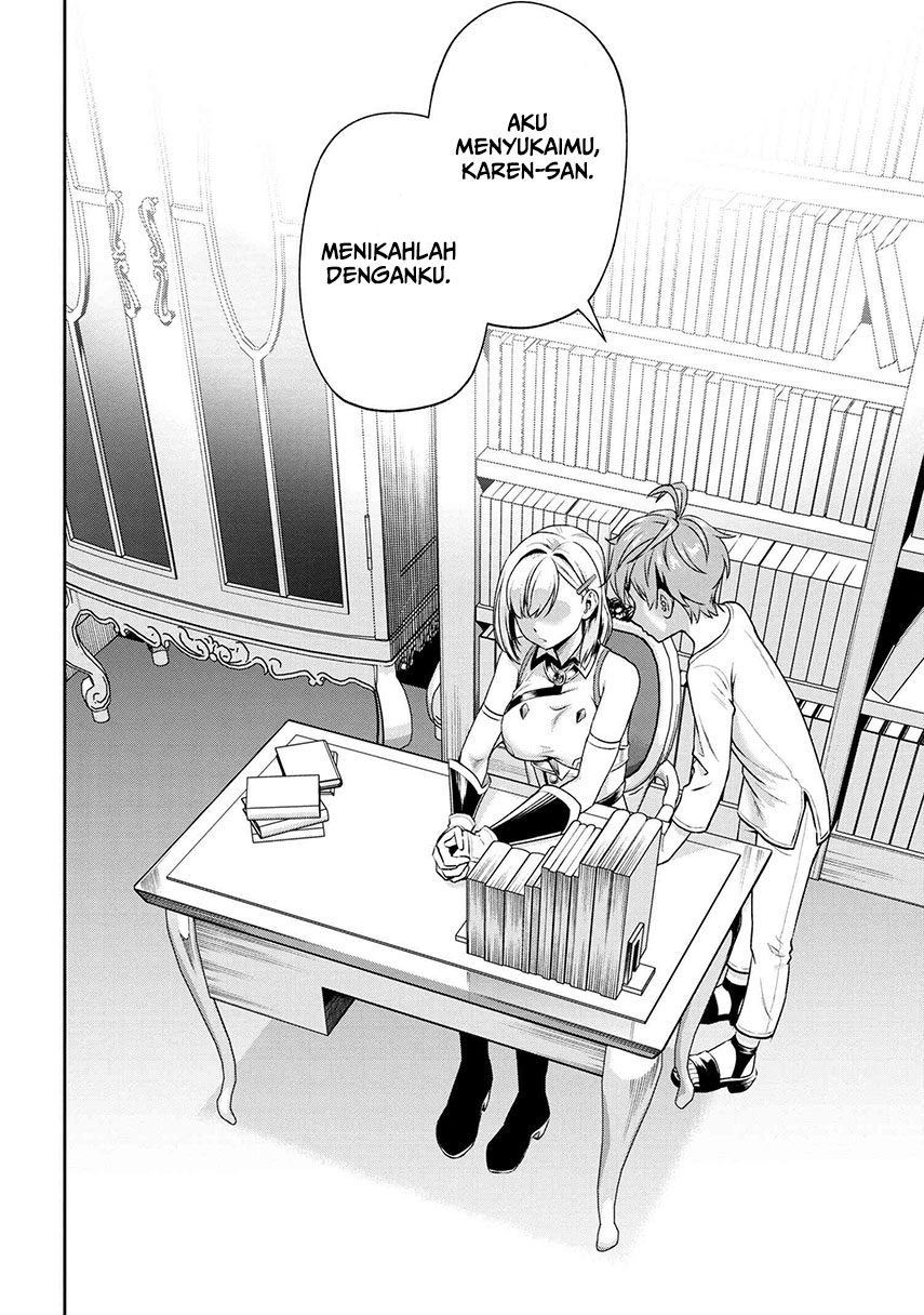 Toshiue Elite Onna Kishi ga Boku no Mae de Dake Kawaii chapter 10